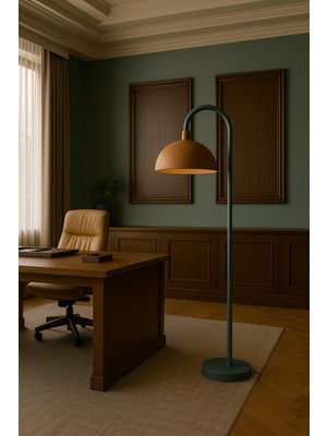 Longing Serenity Arc Metal Lambader Oturma Odası & Yatak Odası & Salon Lambader