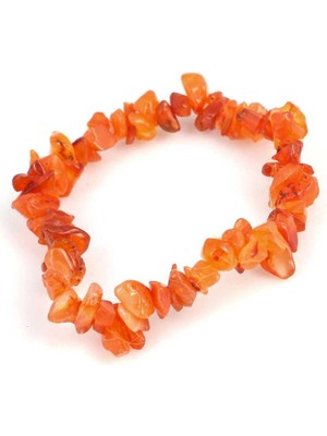 Nusret Takı Has Taş Kırmızı Karnelyan Bileklik