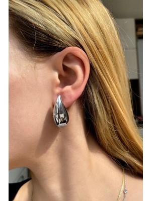 Spossy Silver Jewelry Damla Küpe