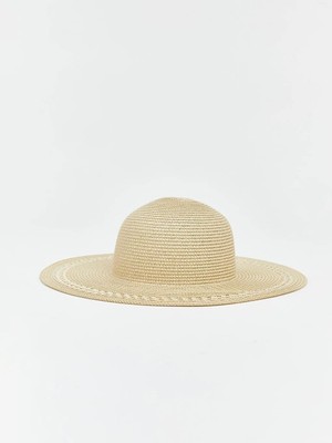 LC Waikiki Kadın Hasır Fötr Şapka  (S6)