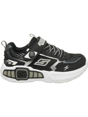 Skechers Light Storm 3.0 Büyük Erkek Çocuk Siyah Işıklı Spor Ayakkabı 400151L Bksl