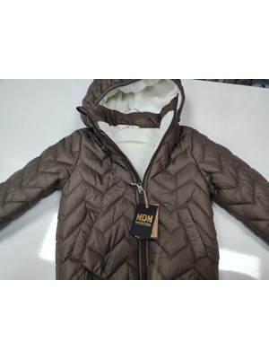 Sofun Erkek Çocuk Dikiş Detaylı Yumuşacık ve Hafif Kapüşonlu Mont