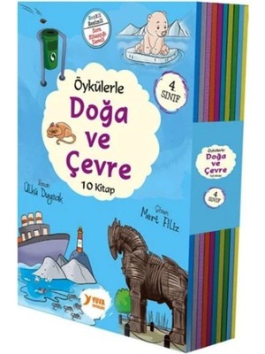 Yuva Doğa ve Çevre 4.sınıf Hikaye Seti Içinden Tekli 2 Farklı Kitap