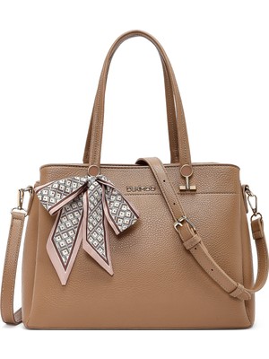 Derimod Kadın Bej Uzun Askılı Kol Çantası 26PBD2158FT