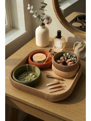 Puffin Design Tray ve Cup Düzenleyici Set