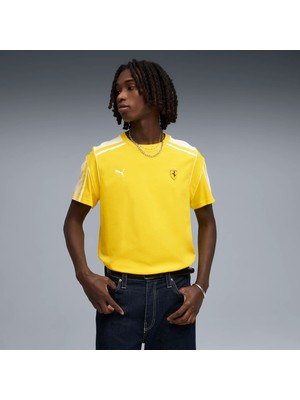 Puma Erkek Sarı Puma Ferrari Mt7 Tee Sarı Erkek T-Shirt