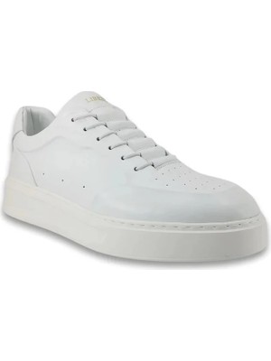 Libero 5491 Hakiki Deri Günlük  Erkek Ayakkabı-Beyaz