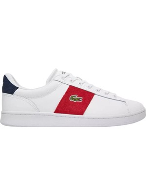 Lacoste Carnaby Set Cgr 1251 Sma Leather Mens Sneaker Hakiki Derri Erkek Günlük Spor Ayakkabı Beyaz