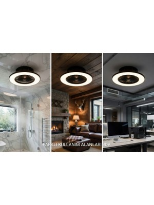 Cata Yıldız LED Tavan Vantilatör