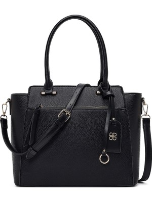 Derimod Kadın Siyah Uzun Askılı Kol Çantası 26PBD2160FT