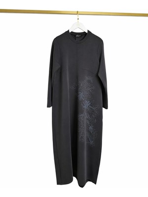 Nurcan Çetin Çiçek 26137 Desenli Elbise