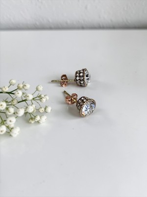 Fayra Accessories Tek Taş Küpe
