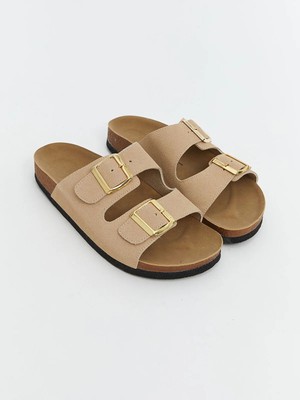 Lc Waikiki Yeni Sezon Çift Bantlı Kadın Terlik