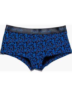Paul Kenzie Desenli Kadın Boyshort Külot - Goose