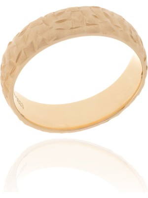 Berk Mücevherat 14 Ayar Altın Mat Kadın Alyans 9