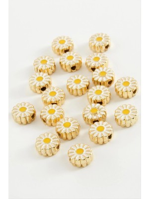 MidasTech Papatya Mineli Bileklik ve Kolye Ucu Aparatı 1 Adet Nemere