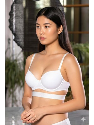 E-Bulurum Gallipoli 1480 Kadın 3 Kullanım Fonksyonlu Sütyen (Push-Up)