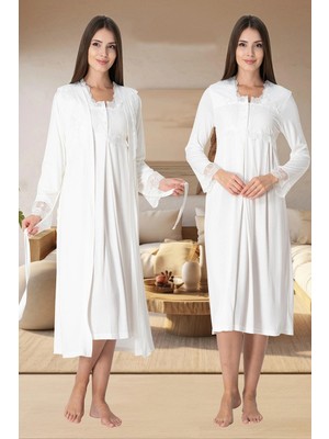 E-Bulurum Effortt 2402  Sabahlıklı Lohusa Gecelik Takımı