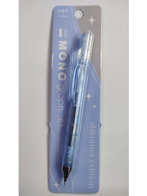 Tombow Mono Graph Shimmer Edition 0.5mm Mekanik Kurşun Kalem Buz
