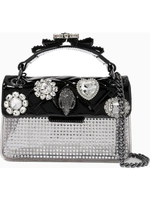 Kurt Geiger Mini Kensington Taşlı Kadın El ve Omuz Çantası