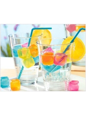 Serinletici Rengarenk Buz Küpleri 20 Adet