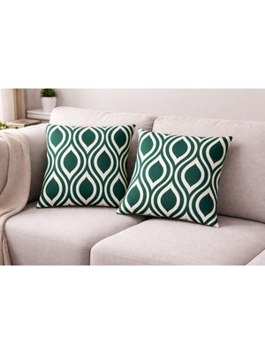 Ecem Home 2'li Kırlent Kılıfı