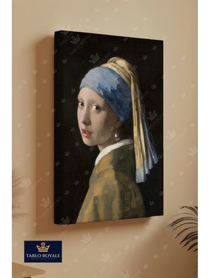 Tablo Royale Zamana Meydan Okuyan Bir Bakış Kanvas Tablo - Salon Tablo - Ofis Tablo