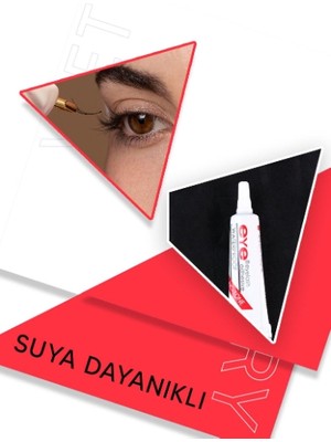 E-Bulurum Su Geçirmez Kirpik Yapıştırıcısı Glue Siyah Renk