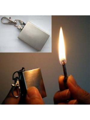 E-Bulurum Metal Kibrit Anahtarlık