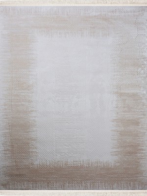 Nexus Halı Rönesans 9195 Bej Triko Akrilik Yumuşak Dokulu Kolay Temizlenebilir Kalın Halı