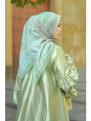 Buttonscarves Granada Kare Eşarp - Cameo Green