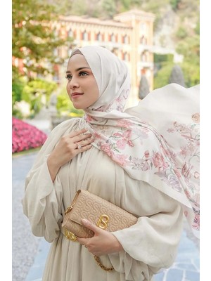 Buttonscarves Farra Saten Şal - Lily