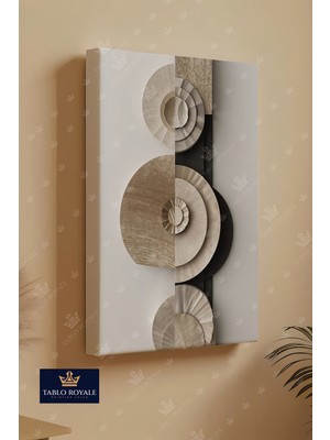 Tablo Royale Dengede Güzellik Kanvas Tablo - Salon Tablo