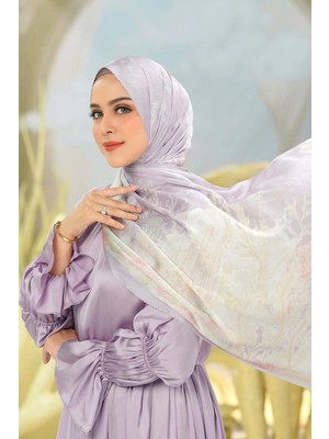 Buttonscarves Little Mermaid 2.0 Saten Şal - Acropora