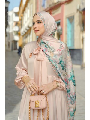 Buttonscarves Sevilla Saten Şal - Dulce