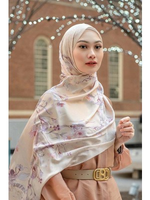 Buttonscarves Nada 2 Saten Şal - Viola