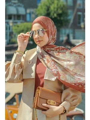 Buttonscarves Journey Saten Şal - Bangkok