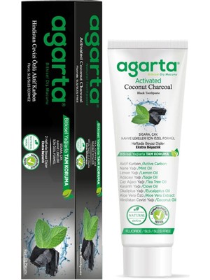 Indispensablely Hindistan Cevizi Özlü Aktif Karbon Macunu 100ML