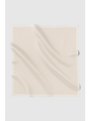Buttonscarves Prism Vual Kare Eşarp - Custard