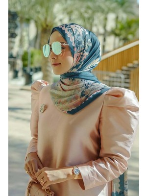 Buttonscarves Al Qasr Saten Şal - Oasis