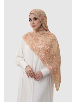 Buttonscarves Dubai Piliseli Şal - Milkshake
