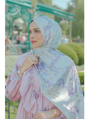 Buttonscarves Wonderland Saten Şal - Mint