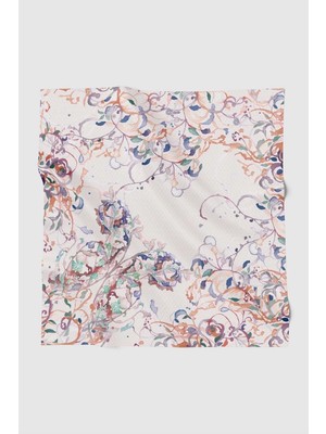 Buttonscarves Velmora Vual Kare Eşarp - Canvas