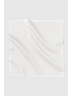 Buttonscarves Prism Vual Kare Eşarp - Vanilla