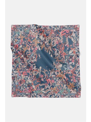 Buttonscarves Royale Grandeur Vual Eşarp - Prussian