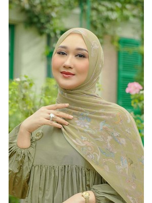 Buttonscarves Autograph Piliseli Şal - Vert