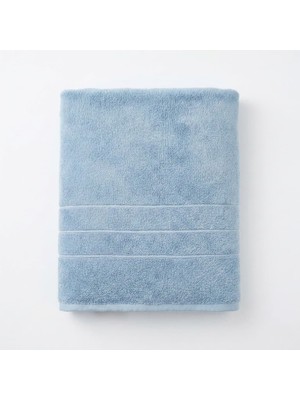 Alesta Home Pamuklu Mavi Banyo Havlusu 100x165 cm HVL056 - Mavi