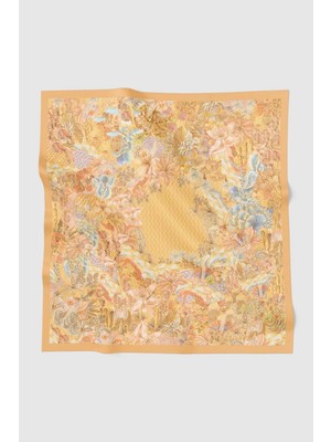 Buttonscarves Forestis Vual Kare Eşarp - Honey