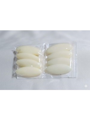 Abnturk 8 Adet Eşarp Aksesuar Beyaz Çengel Iğne ile Kusursuz Bağlama Inci Beyaz