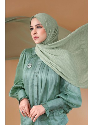 Buttonscarves Tapis Piliseli Şal - Pistachio